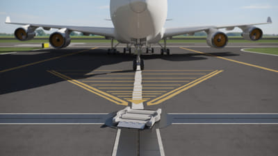 3D Animation for ATS Aircraft Towing System - 3D