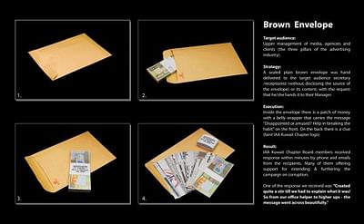 BROWN ENVELOPE - Publicidad