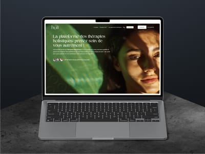 Mise en relation pour des thérapies holistiques - Création de site internet