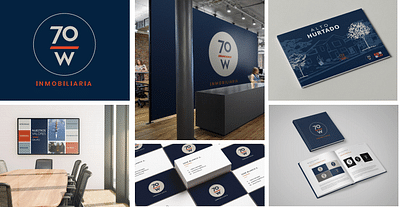 Branding 70w Inmobiliaria - Branding & Posizionamento