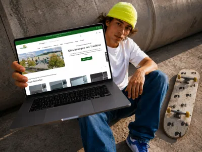 Vom traditionellen Glasbetrieb zur digitalen Vertriebsplattform - E-commerce