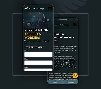 Biller & Kimble Website & Brand - Branding & Positioning