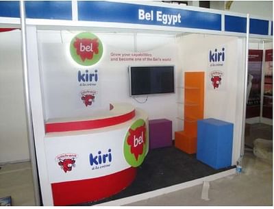 Booth design and implementation  for Bel-Kiri - Branding & Positionering