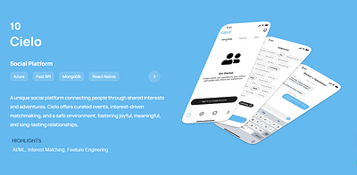 Cielo: Social Events & Meetup - Intelligence Artificielle