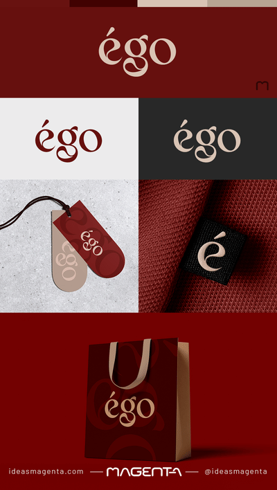 Diseño de logo para tienda EGO - Markenbildung & Positionierung