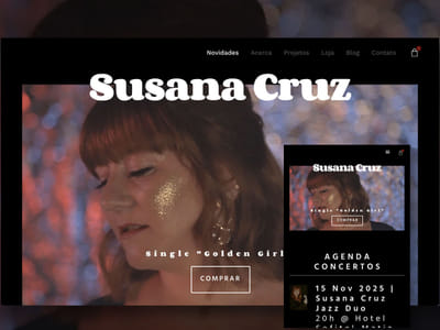 Susana Cruz: A High-Performance Digital Identity for the Modern Artist - Markenbildung & Positionierung
