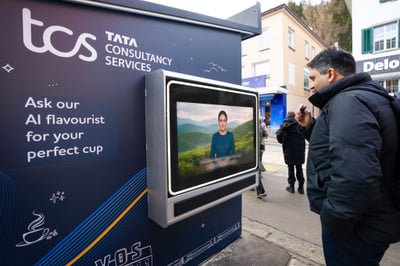 Agent IA interactif au World Economic Forum 2026, Davos - Artificial Intelligence
