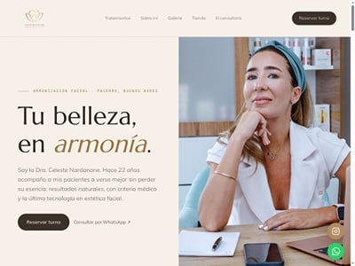 Visibilidad en Google y en IA: Dra. Celeste Nardanone - SEO