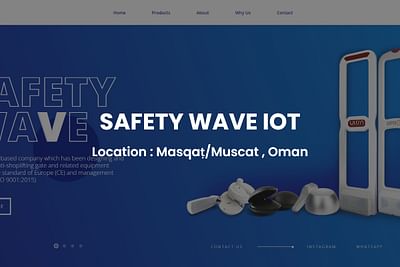 SafetyWave Oman Website Creation and Maintenance - Website Creation