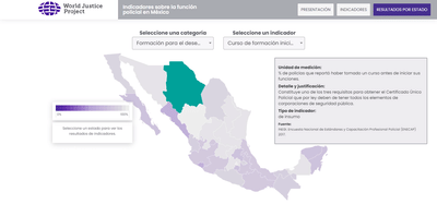 World Justice Project México - Application web