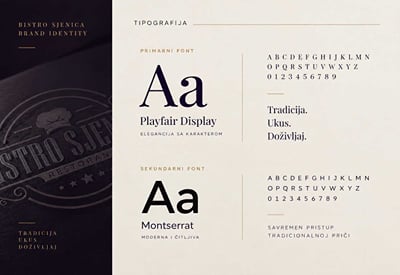 Visual identity for a restaurant in Zagreb - Branding & Positioning