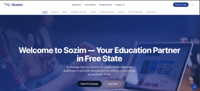 Sozim Trading & Consultancy — Web Creation Case Study - Website Creation