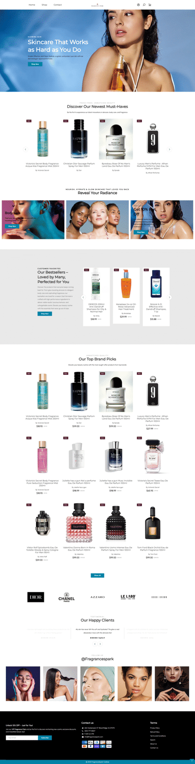 Ecommerce Web Design - Website Creation