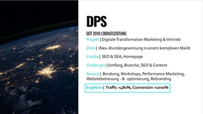 Digital Transformation Marketing & Sales - Digital Strategy