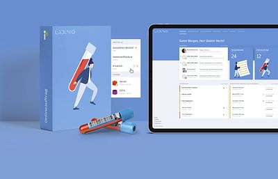 Interface Design for Laboratory & Patient Software - Ergonomy (UX/UI)