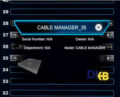 Main data centre digital twin - 3D
