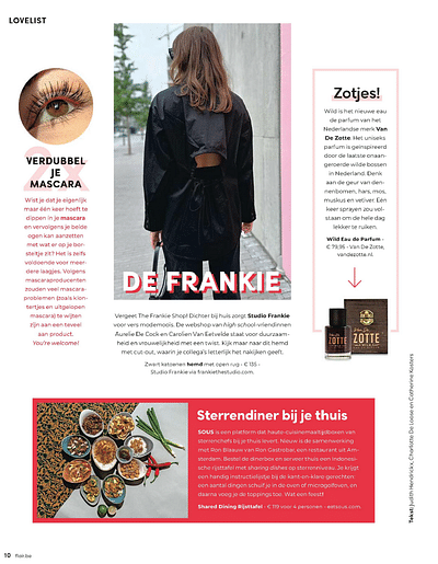 Lancering dinerbox topchef Ron Blaauw - Public Relations (PR)