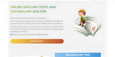 Spellquiz - Vocabulary Builder App - Mobile App