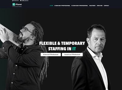 Drie websites, één sterke groep - Website Creatie