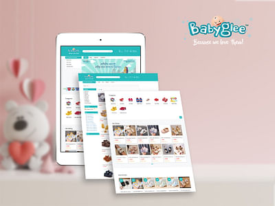 Web Development Project for Baby Glee - Application web