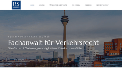 Rechtsanwalt Frank Seutter - Webseitengestaltung