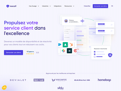 Site Wordpress vers Webflow | Reecall X Digidop - Création de site internet