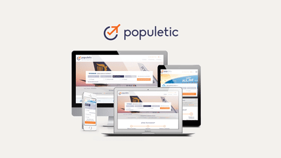 Branding y diseño web Responsive Populetic - Redes Sociales