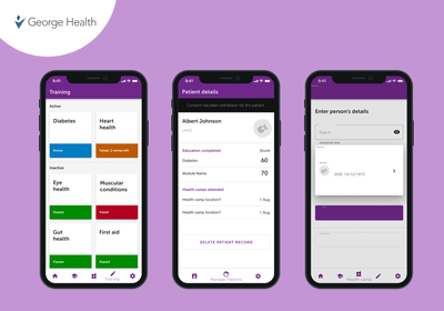 George Institute - Mobile App