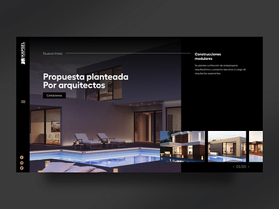 Architecture Studio Website - App móvil