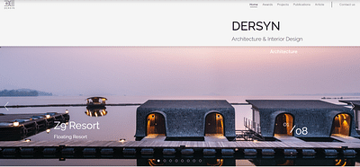 Dersyn web design - Website Creatie