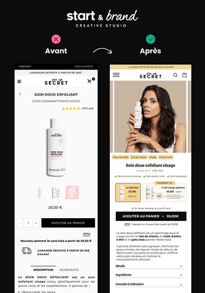 ecret Skincare: High-Converting E-Commerce & Rebranding Project - SEO