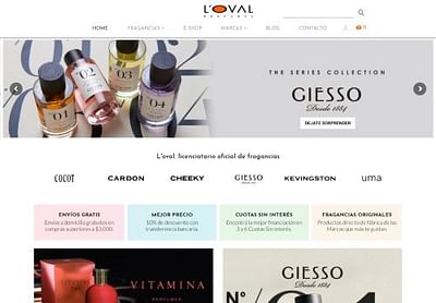 L'oval: Estrategia Ecommerce - E-commerce