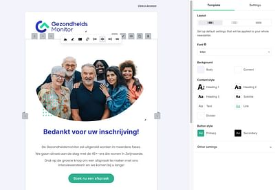 Gezondheidsmonitor Gent - Branding & Positionering
