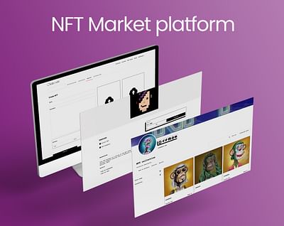 NFT marketplace platform - Applicazione web