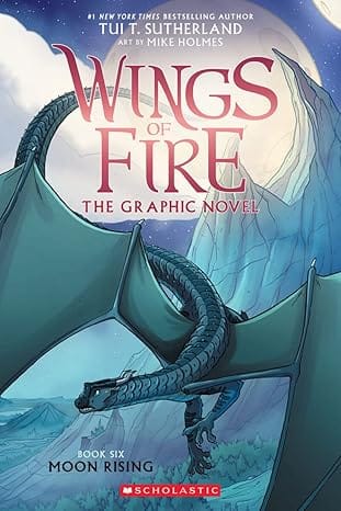 Moon Rising: A Graphic Novel (Wings of Fire Graphic Novel - Diseño Gráfico