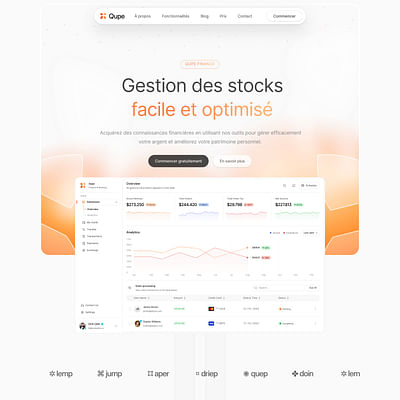 Saas Finance - Création de site internet