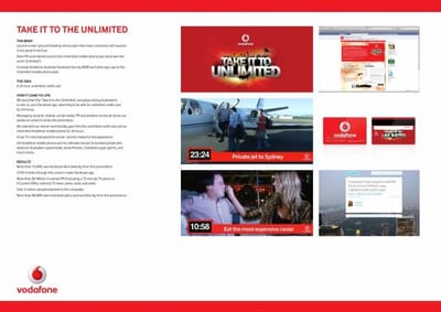 TAKE IT TO THE UNLIMITED - Advertising
