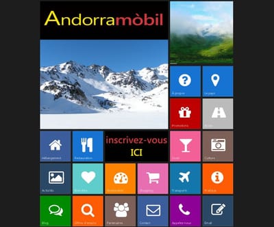 AndorraMobil - Website Creation