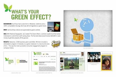 GREEN EFFECT - Publicidad