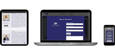 Corporate & Appointments Web App - Website Creatie