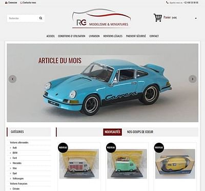 Identité visuelle pour RG Modélisme & Miniatures - Design & graphisme