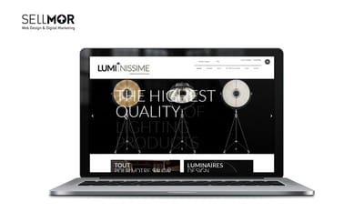 e-Commerce pour une enseigne de luminaires et déco - Création de site internet