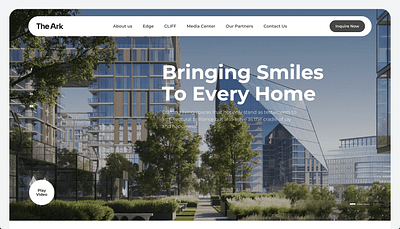 People of Ark Website - Webseitengestaltung