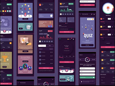 UX strategy, landing page, mobile app for Nestfi - Motion Design
