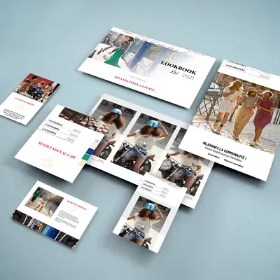Direction artistique / UI UX / Lookbook — Camaïeu - Creazione di siti web