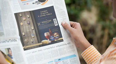 La bonne alliance bières et fromages ! - Publicité