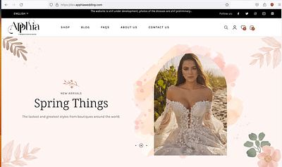 Apphia Wedding - E-commerce
