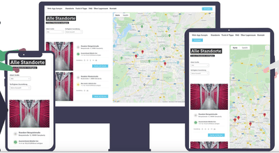 Web-App für die Verwaltung von Lagerräumen - Webanwendung