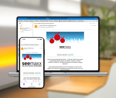 seemaxx Outlet Center: Newsletter-Setup & Design - Marketing