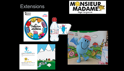 evian - campagne Kids "Monsieur Madame" - Social media